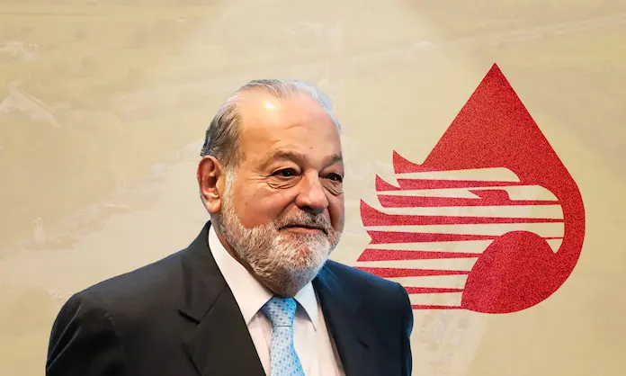 Carlos Slim firma contrato de 2 mil mdp con Pemex para perforar pozos en Veracruz