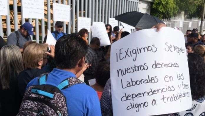 Trabajadores de SIOP denuncian retiro de prestaciones y desplazamiento laboral