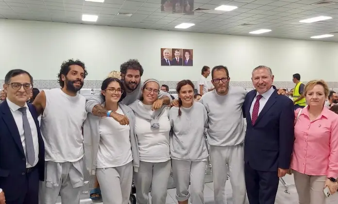 Salen de Israel los seis mexicanos que formaban parte de Flotilla Global Sumud