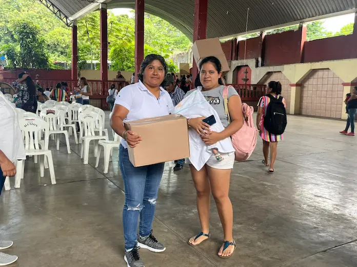 Realizan en Catemaco la entrega del programa «Atención Alimentaria en los Primeros 1,000 Días de Vida»