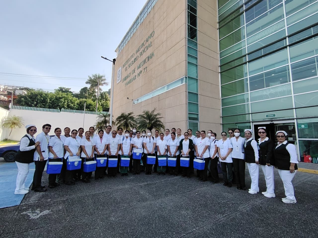 Desplegó IMSS Veracruz Norte 19 brigadas de vacunación para atender contingencia