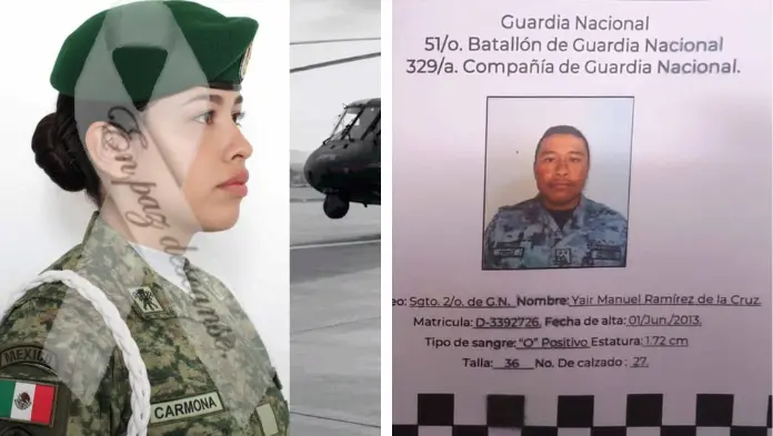 Sargento dispara su arma y asesina a una militar dentro de instalaciones de la Guardia Nacional en Guerrero