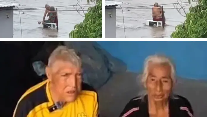 “Volvimos a nacer los dos”: el conmovedor relato de una pareja de ancianos que sobrevivió a las inundaciones en México