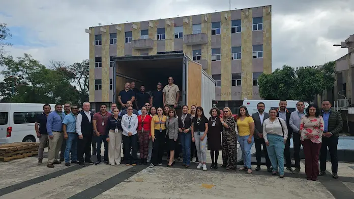 Envía IMSS Veracruz Norte víveres y artículos de primera necesidad a damnificados de zona norte