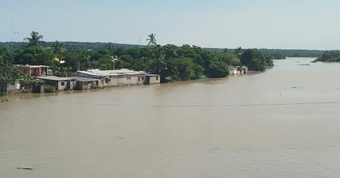 Alertan por aumento del río Pánuco; Conagua realiza monitoreo e instalan albergues