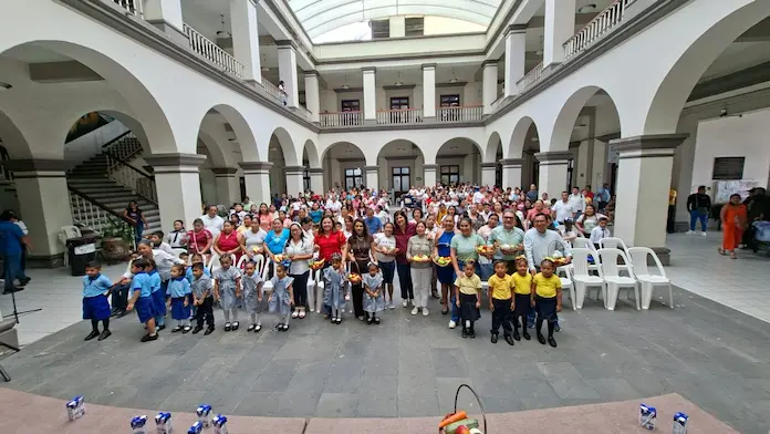 Con desayunos escolares, Ayuntamiento y DIF mejoran nutrición y bienestar de niñez sanandrescana.