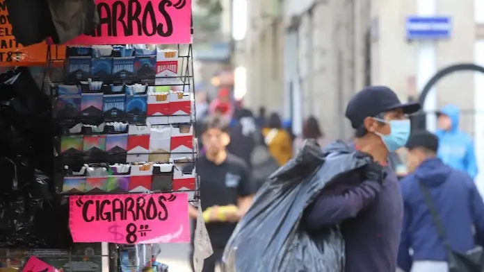 Mercado negro de cigarros crece en México