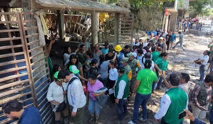 Regresa Sheinbaum visitó la cabecera municipal de El Higo