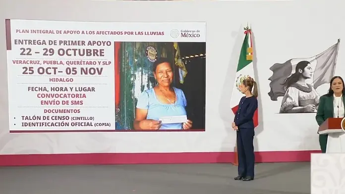 Bienestar dará primer apoyo de 20,000 pesos a damnificados a partir del miércoles