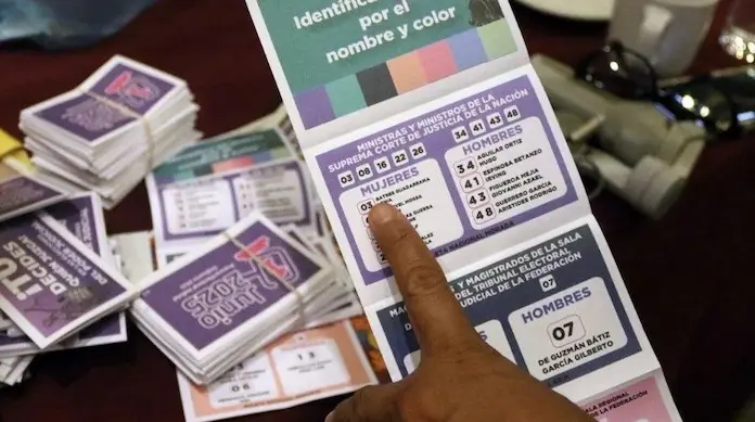 Tribunal perdona multas a beneficiados por acordeones en elección judicial