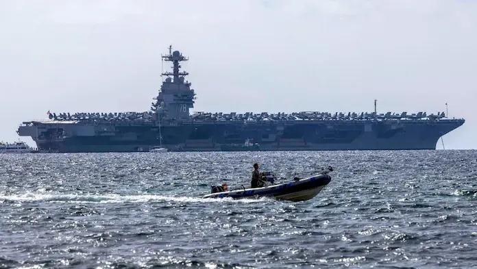 EU despliega portaaviones USS Gerald R. Ford en aguas de América Latina