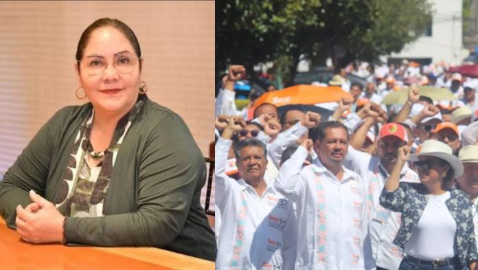FUERA CLAUDIA TELLO. La SNTE pide la salida de Claudia Tello Espinosa al frente de la SEV