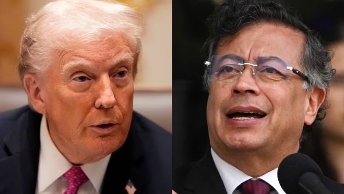 EU retira ayuda a Colombia: Trump llama “narcotraficante” a Petro; “usted es grosero e ignorante”, le responde