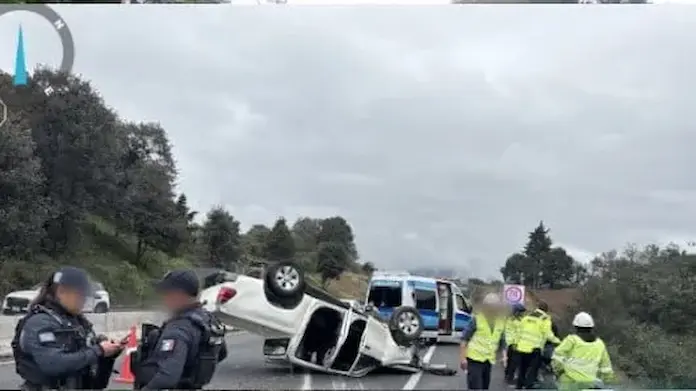 3 accidentes en libramiento de Xalapa-Perote-Miradores