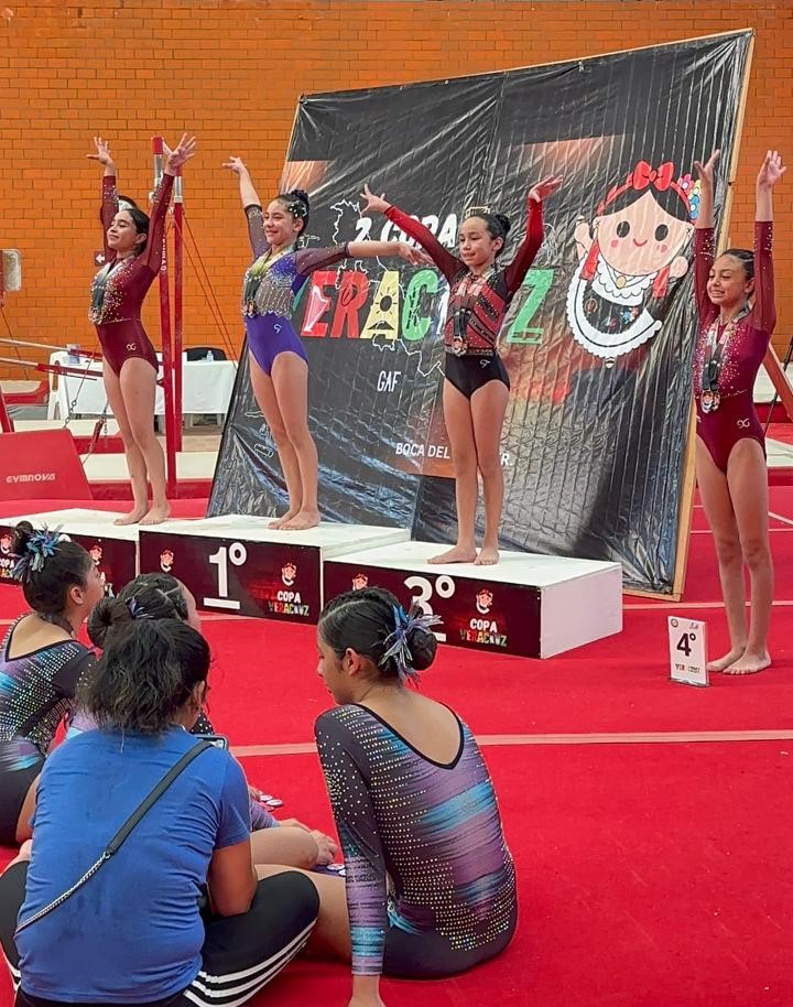 Exitosa Copa de Ranqueo de Gimnasia Artística en Veracruz