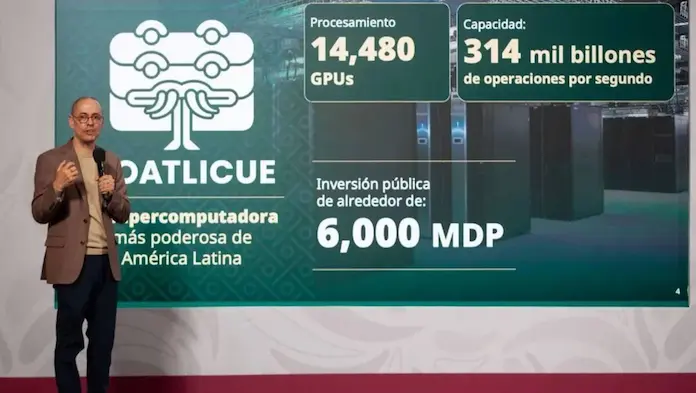 Presentan a ‘Coatlicue’, proyecto de supercomputadora pública mexicana como parte del Plan México
