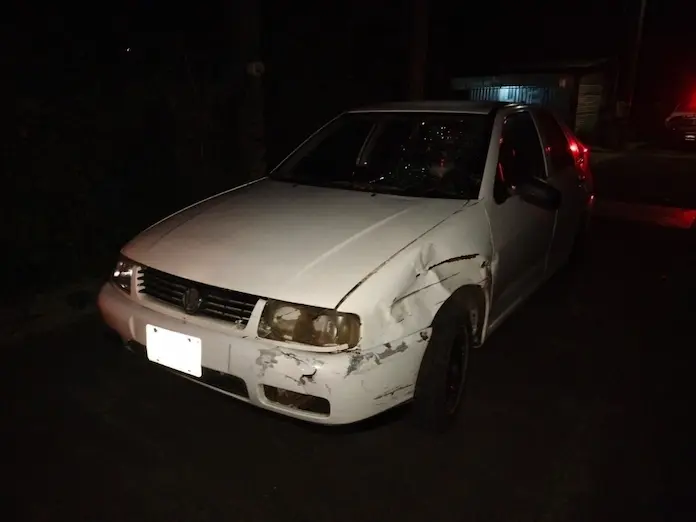 Una mujer lesionada tras choque en Cruce de Buenavista