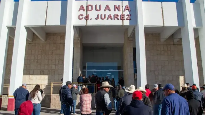 Campesinos chihuahuenses toman la Aduana Fronteriza en apoyo al paro nacional