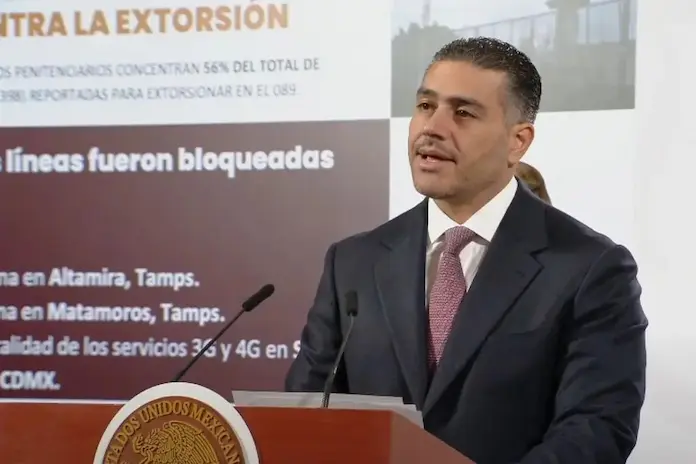 12 prisiones concentran 56% de números telefónicos denunciados por extorsión: Harfuch