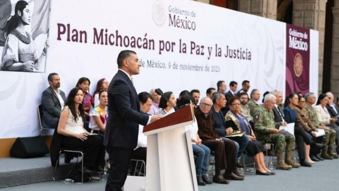 Presentan Plan Michoacán por la paz y la justicia