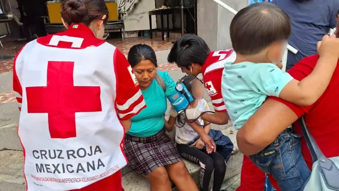 Mujer resulta lesionada tras ser embestida en San Andrés Tuxtla