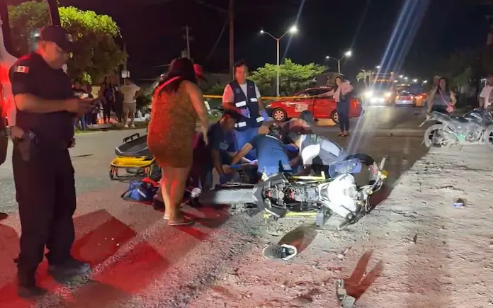 Muere menor de edad en accidente en moto en Cosamaloapan