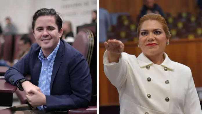 Felicita alcalde electo de San Andrés Tuxtla Rafa Fararoni, a la nueva Fiscal General del Estado, Lisbeth Aurelia Jiménez Aguirre