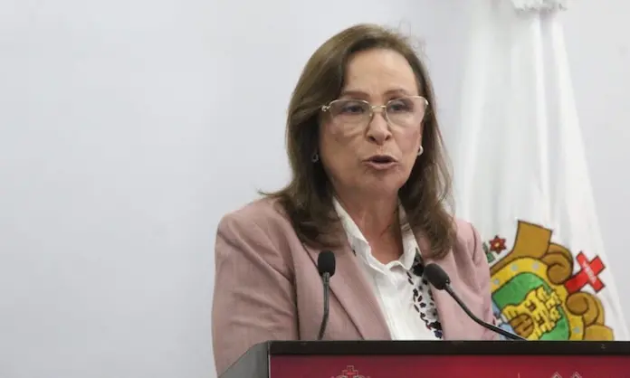 «Quien no pueda o no quiera, ni modo», Nahle responde si habrá cambios en su gabinete