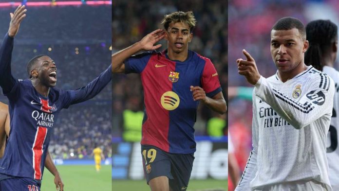 Yamal, Dembélé y Mbapeé buscan premio The Best de la FIFA