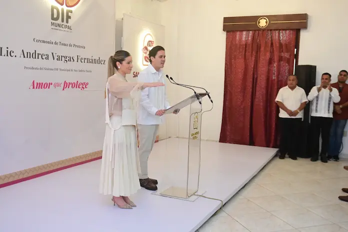 En San Andrés Tuxtla habrá un DIF más humano y listo para servir a su gente: Andrea Vargas