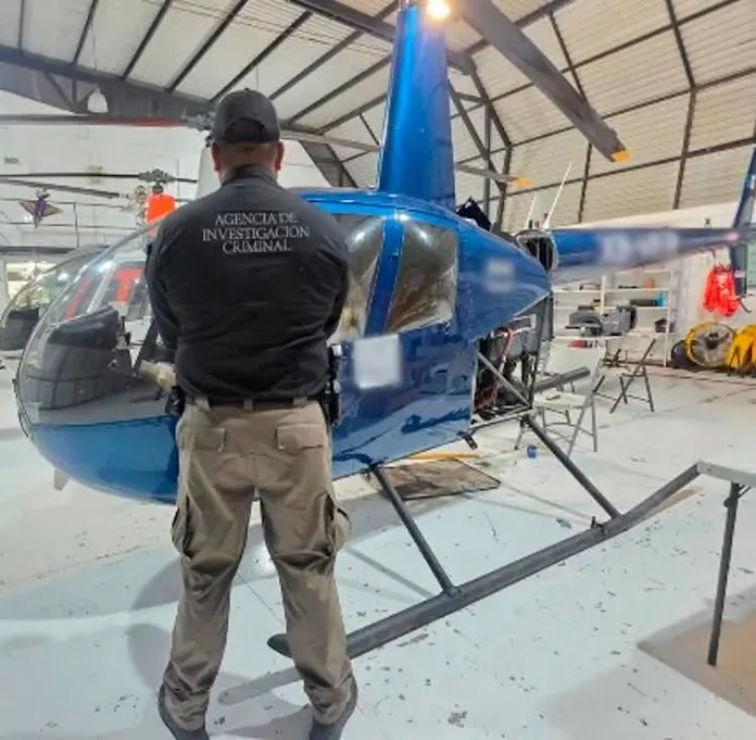 Aseguran helipuerto con 7 aeronaves en cateo en Veracruz