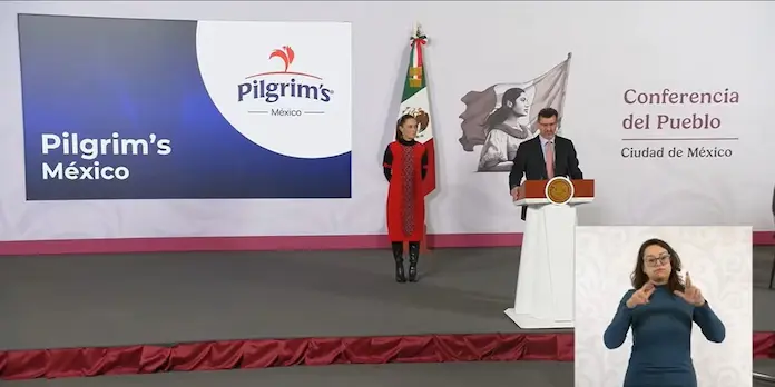 Pilgrim’s Pride alista inversión en México de 1,300 mdd, destaca Gobierno de CSP