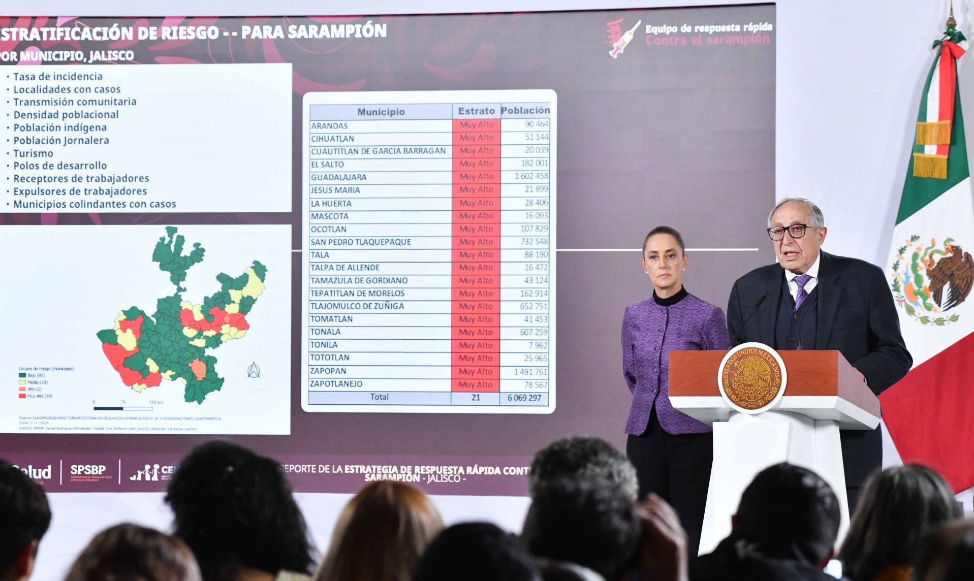 Sarampión se asoma en el contexto del Mundial y gobierno niega peligro