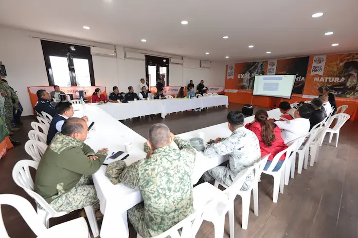 Fortalecen coordinación en materia de seguridad en Catemaco
