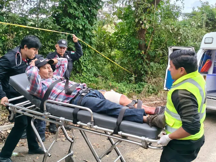 Asalto armado deja a cobrador herido y sin su motocicleta cerca de la comunidad de Abrevadero