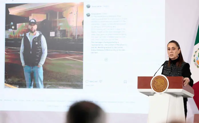Sheinbaum reitera que Ryan Wedding se entregó y niega ‘operaciones’ de EU en México