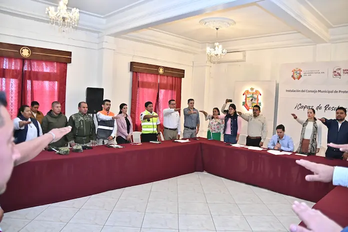Conforman el Consejo Municipal de Protección Civil de San Andrés Tuxtla