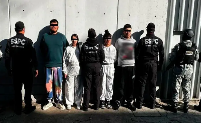 Detienen en CDMX a seis integrantes del Tren de Aragua