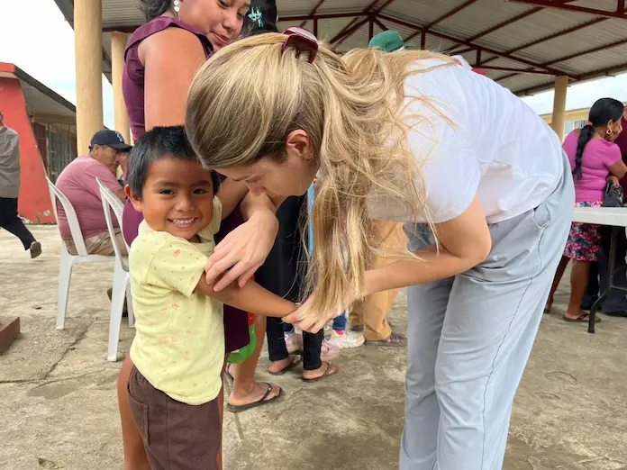 DIF de San Andrés Tuxtla realiza Jornada de Vacunación en la comunidad de Nacimientos de Xogapan