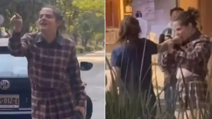 ‘Lady Naucalpan’ golpea y muerde a ciclista en Polanco; ya fue liberada tras horas de su detención