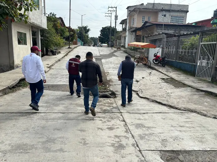 Ayuntamiento de Catemaco y CAEV revisan infraestructura de agua potable y alcantarillado