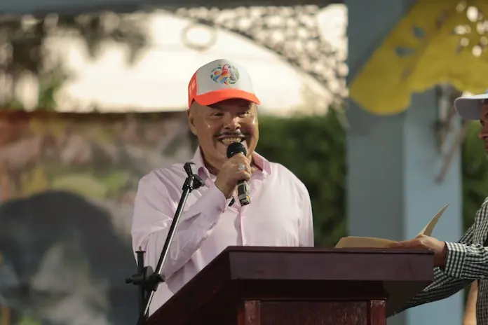 Alcalde Manuel Eduardo Toscano presente en el inicio de la Celebración de Tradiciones y Saberes Ancestrales