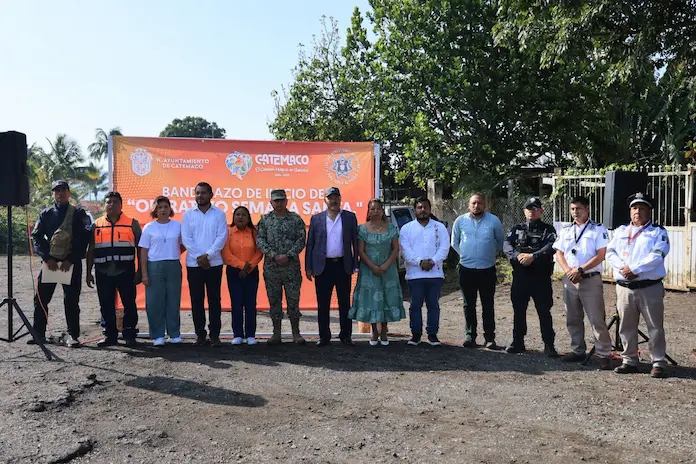 Catemco Inicia operativo de seguridad por Semana Santa