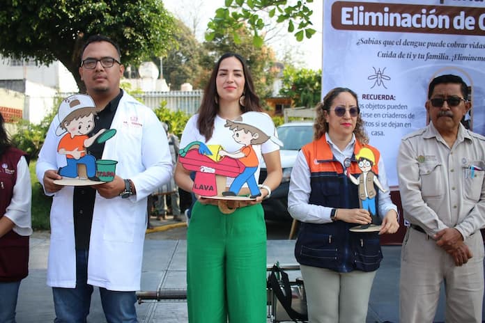 Arranca Gobierno de San Andrés Tuxtla jornada preventiva contra el Dengue y Chikungunya