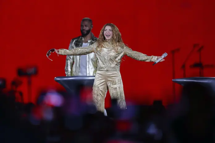 Shakira conquista el Zócalo de la CDMX