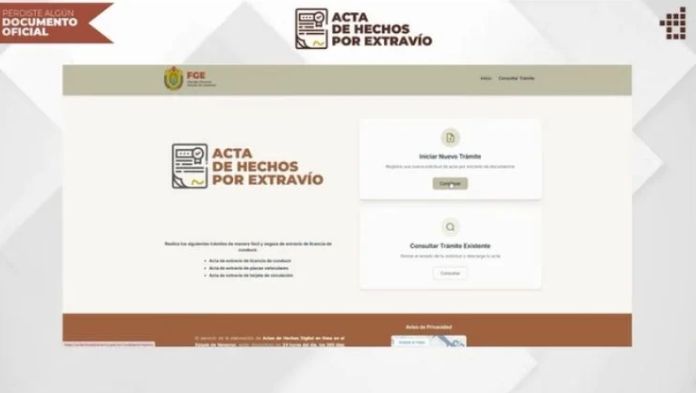 Ya puedes tramitar en línea constancias de extravío de placas o licencias en Veracruz