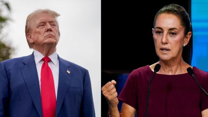 «Me cae muy bien, pero debería acabar con los cárteles»: Trump exige a Sheinbaum más colaboración; Presidenta defiende soberanía