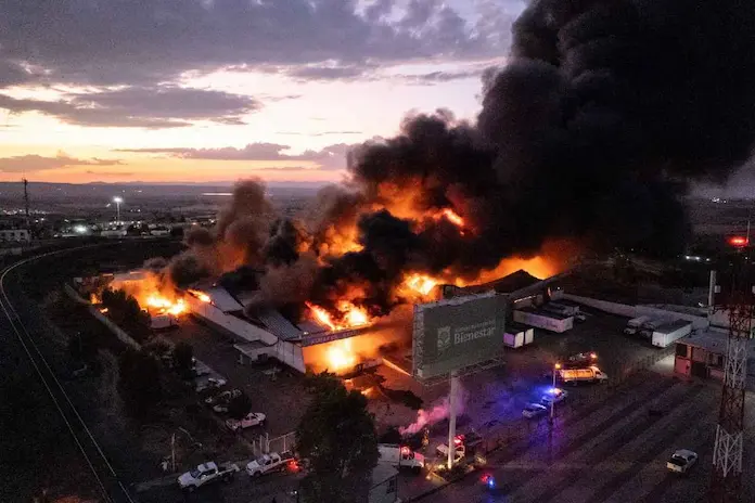 FGR investiga incendio en bodega de Segalmex en Zacatecas tras protesta de productores de frijol: Sheinbaum