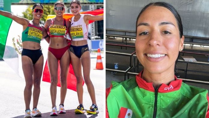 ¡Subcampeona global! La mexicana Alejandra Ortega logra medalla de plata en el medio maratón del Mundial de Marcha