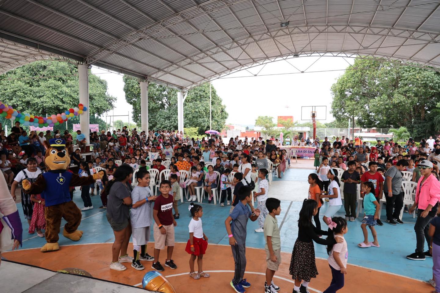 La Unidad Deportiva La Granja se llenó de vida, alegría y esperanza